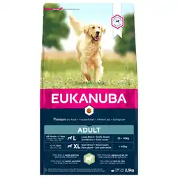 Pets Place Eukanuba Adult Large Breed Lam&Rijst - Hondenvoer aanbieding