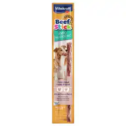 Pets Place Vitakraft Beefstick Hond Hypoallergic - Hondensnacks - 12 g aanbieding