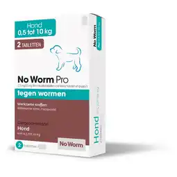 Pets Place No Worm Pro Kleine Hond & Puppy - Anti wormenmiddel - 2 tab Vanaf 0.5 Kg - Vanaf 2 Weken aanbieding