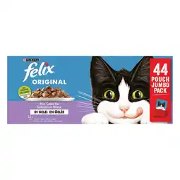 Pets Place Felix Multibox Original Mix Selectie In Gelei - Kattenvoer - 44x85 g aanbieding