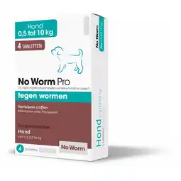 Pets Place No Worm Pro Kleine Hond & Puppy - Anti wormenmiddel - 4 tab Vanaf 0.5 Kg - Vanaf 2 Weken aanbieding