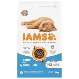 Pets Place Iams Kitten & Junior Zeevis - Kattenvoer aanbieding