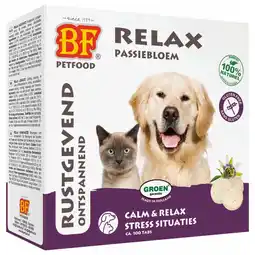 Pets Place Bf Gistsnoepjes Relax Hond/Kat - Hondensnacks - Naturel 100 stuks aanbieding