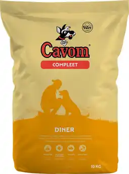 Pets Place Cavom Compleet Diner - Hondenvoer - Granen Vlees 10 kg aanbieding