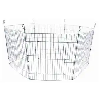 Pets Place Homestyle Konijnenren - Groen - 60x63 Cm - Dierenverblijf - 60x63 cm Groen aanbieding