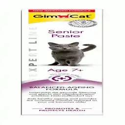 Pets Place Gimcat Senior Pasta - Kattensnack - 50 g aanbieding