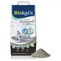 Pets Place Biokat's Diamond Care Sensitive Classic - Kattenbakvulling - 6 l aanbieding