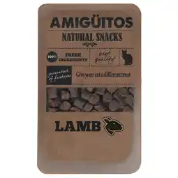 Pets Place Amiguitos Cat Snack Lamb - Kattensnack - 100 g aanbieding