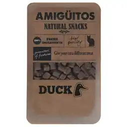 Pets Place Amiguitos Cat Snack Duck - Kattensnack - 100 g aanbieding