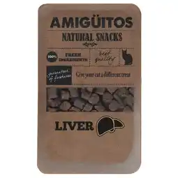 Pets Place Amiguitos Cat Snack Liver - Kattensnack - 100 g aanbieding