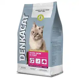 Pets Place Denkacat Hypo Skin & Coat - Kattenvoer - Kip Zalm Rijst 1.25 kg aanbieding