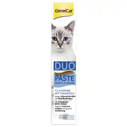 Pets Place Gimcat Multi-Vitamin Duo-Pasta - Kattensnack - Tonijn Vitamin 50 g Multi-Vitamine aanbieding