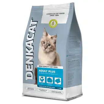 Pets Place Denkacat Adult Plus - Kattenvoer - Kip Rund Vis 1.25 kg aanbieding