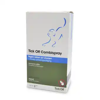 Pets Place Tick Off Combispray Hond - Anti tekenmiddel - 250 ml aanbieding