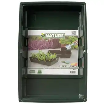 Welkoop Nature Kweektrays 5 stuks - Donker groen - 35x23,5 cm aanbieding