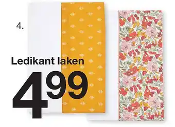 Zeeman Ledikant laken aanbieding