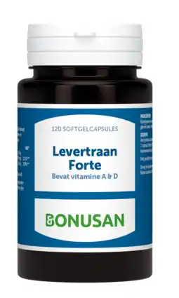 De Online Drogist Bonusan Levertraan Forte Softgels 120SG aanbieding