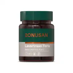 De Online Drogist Bonusan Levertraan Forte Softgels 60SG aanbieding