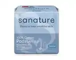 De Online Drogist Sanature 100% Katoenen Maandverband Ultra Dun 10ST aanbieding