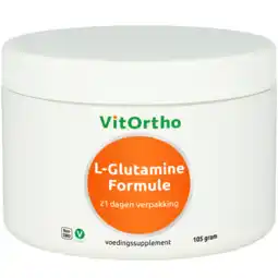 De Online Drogist VitOrtho L-glutamine Formule 105GR aanbieding