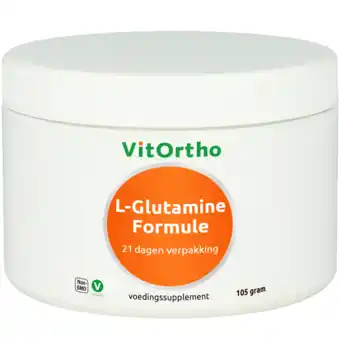 De Online Drogist VitOrtho L-glutamine Formule 105GR aanbieding