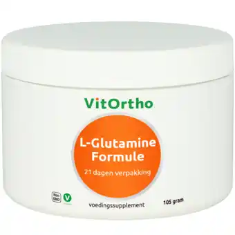 De Online Drogist VitOrtho L-glutamine Formule 105GR aanbieding