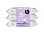 De Online Drogist Naif Babydoekjes Lotion 3 x 54 stuks 162ST aanbieding