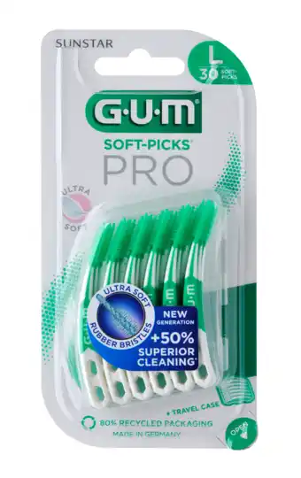 De Online Drogist GUM Soft Picks Pro Large Ragers 30ST aanbieding