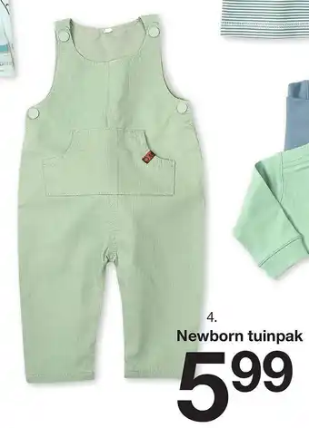 Zeeman Newborn tuinpak aanbieding