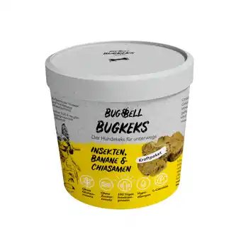 Zooplus 150g BugBell BugKeks Adult Insecten, Banaan en Chiazaden Hondensnacks aanbieding