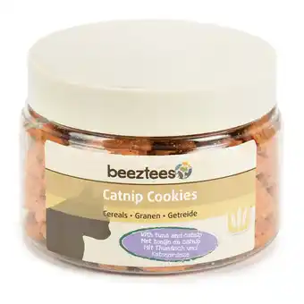 Zooplus 55g Beeztees Catnip Cookies Tonijn Kattensnacks aanbieding
