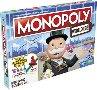 Bol.com Monopoly Wereldreis - Bordspel (Nederlandstalig) aanbieding
