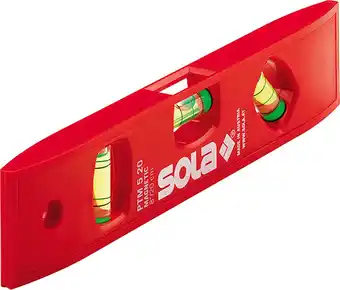 Bol.com Sola PTM 5 20 Torpedo waterpas - magnetisch - 200mm aanbieding