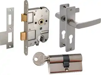 Bol.com NEMEF CILINDERSLOT MET BESLAG PROFIELCILINDER 55 1269/94-50 aanbieding
