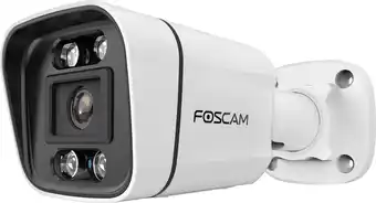 Bol.com Foscam V4EC Beveiligingscamera - 4MP - Starlight - PoE beveiligingscamera - Wit aanbieding