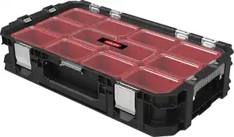 Bol.com Keter Connect Gereedschapsorganizer - 12,6L - 54x30,2x11,4cm - Zwart aanbieding