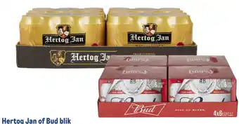 Makro Hertog jan of bd blik 330ml aanbieding