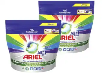 Makro Ariel professional pods wasmiddel aanbieding