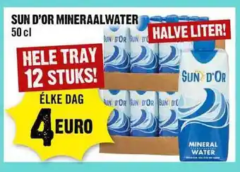 Dirck 3 Sun D'Or Mineraalwater aanbieding