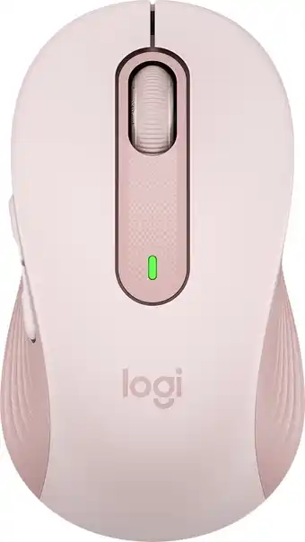 Bol.com Logitech Signature M650 - Draadloze Muis - Rechtshandig - Roze aanbieding