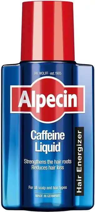 Bol.com Alpecin Cafeïne Liquid Hair Tonic 200ml | Voorkomt haaruitval en ondersteunt de haargroei | Voor alle haar en hoofdhuid types aanbieding