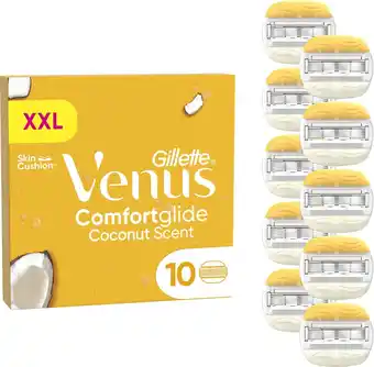 Bol.com Gillette Venus Comfortglide Coconut Scheermesjes - 10 stuks aanbieding