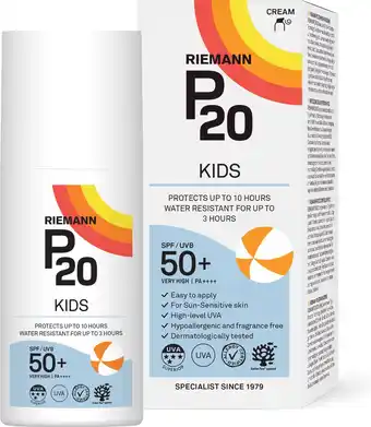 Bol.com P20 Kids SPF 50+ - Zonnebrand lotion - Factor 50+ - 200 ml aanbieding