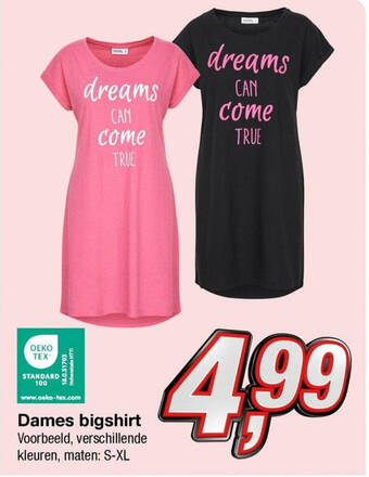 Dames outlet bigshirt kruidvat