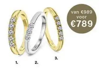 Siebel Juweliers Ring 0,16 ct aanbieding