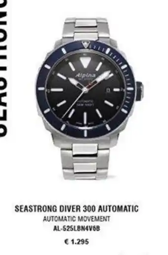 Siebel Juweliers Seastrong diver 300 automatic aanbieding