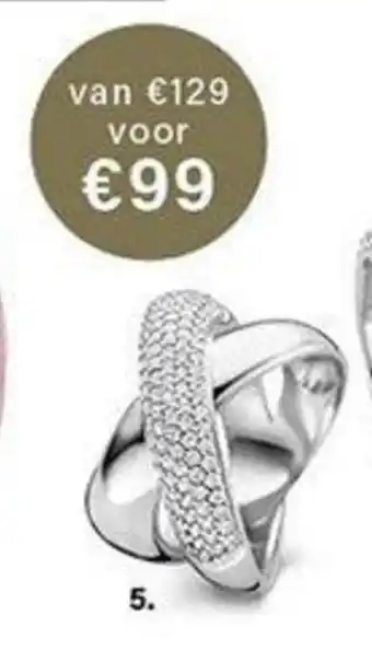 Siebel Juweliers Ring aanbieding