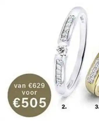 Siebel Juweliers Ring 0,09 ct aanbieding