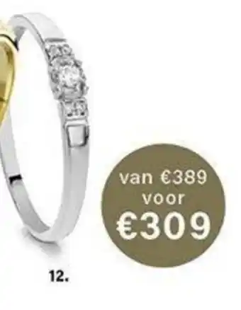 Siebel Juweliers Ring 0,04 ct aanbieding