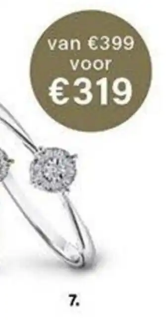 Siebel Juweliers Ring 0,04 ct aanbieding